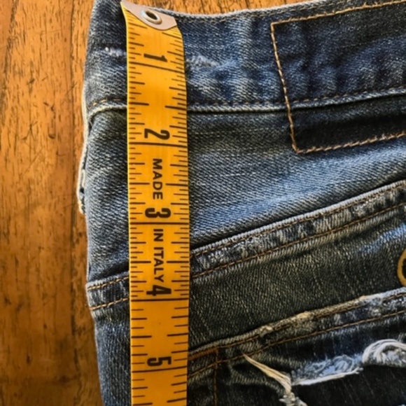 Women's American Eagle Distressed Embroidered Skinny Camera "Snap" Jeans 28 x 30 - Picture 11 of 16